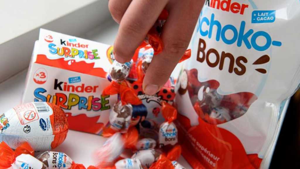 Cas de salmonelloses en Europe: des chocolats Kinder au centre des soupçons
