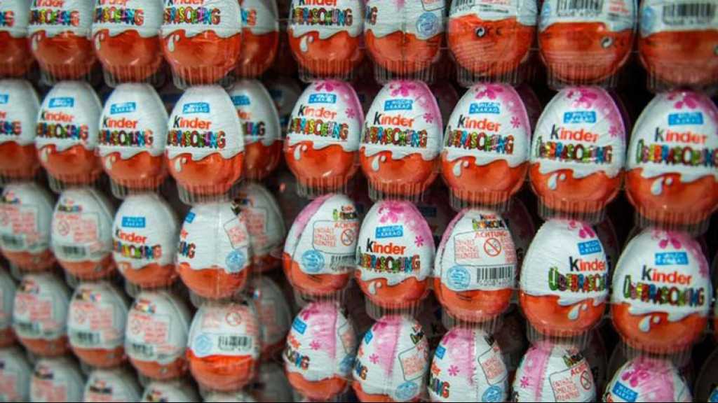 Salmonellose: le rappel de certains chocolats Kinder étendu aux Etats-Unis