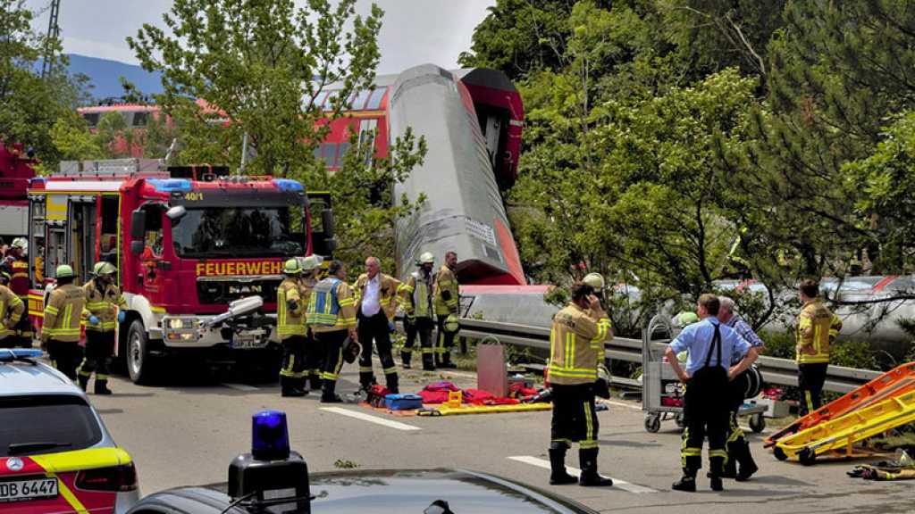 Allemagne: le déraillement d’un train dans les Alpes fait 4 morts et 30 blessés