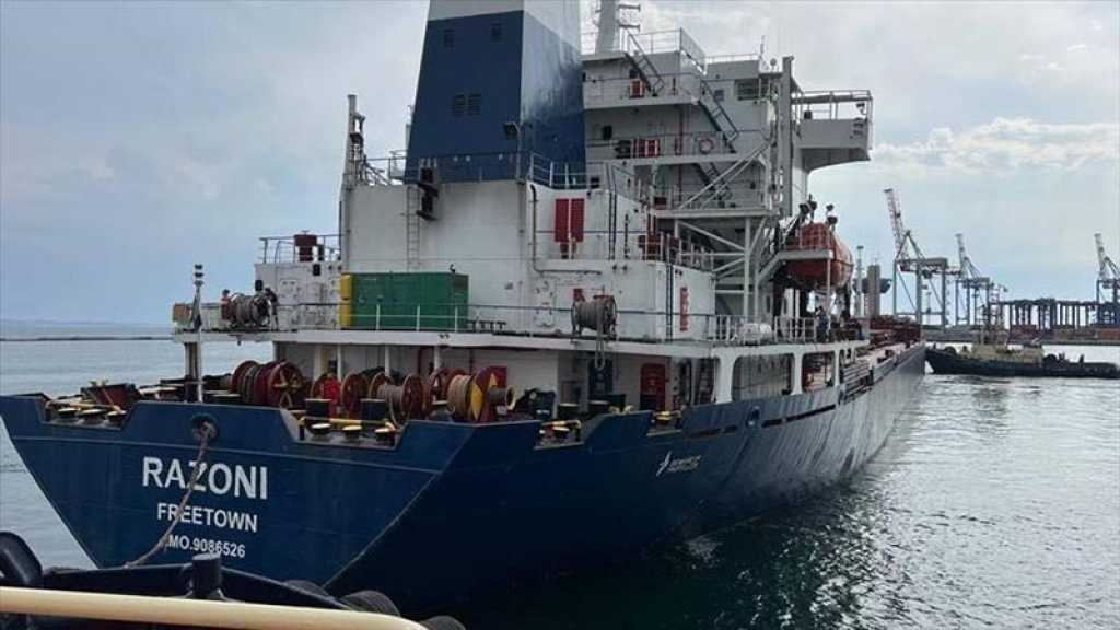 Ukraine: inspection près d’Istanbul du premier chargement de céréales à destination du Liban
