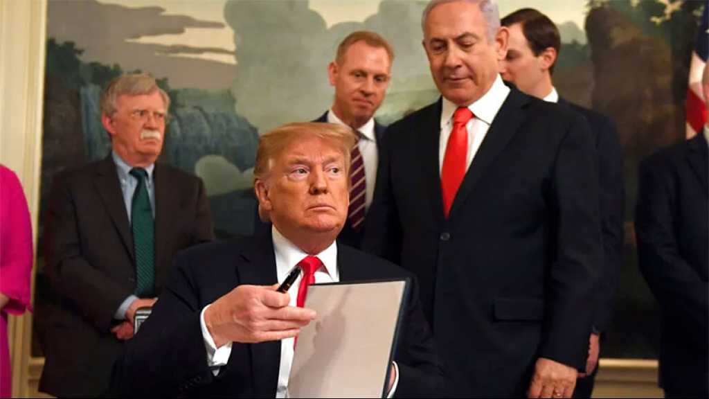 Netanyahou nie avoir surpris Trump avec son intention d’annexer une partie de la Cisjordanie 
