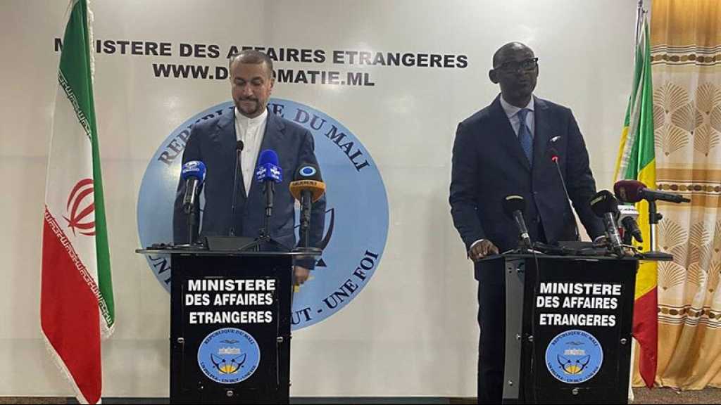 L’Iran accorde une priorité à la coopération avec le Mali dans tous les domaines