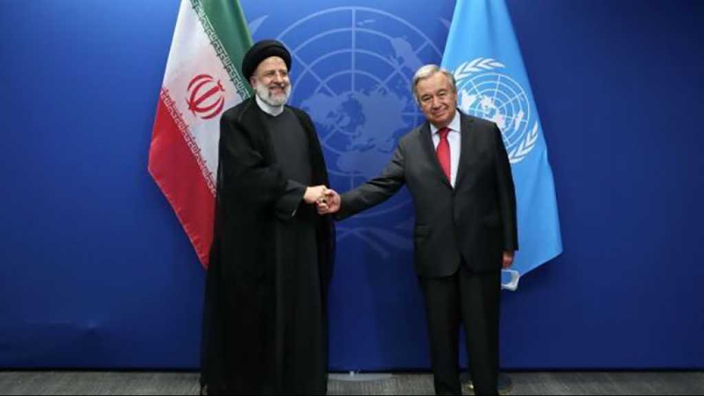 Raïssi à Guterres : L’ONU devrait agir pour les nations du monde, pas pour les grandes puissances