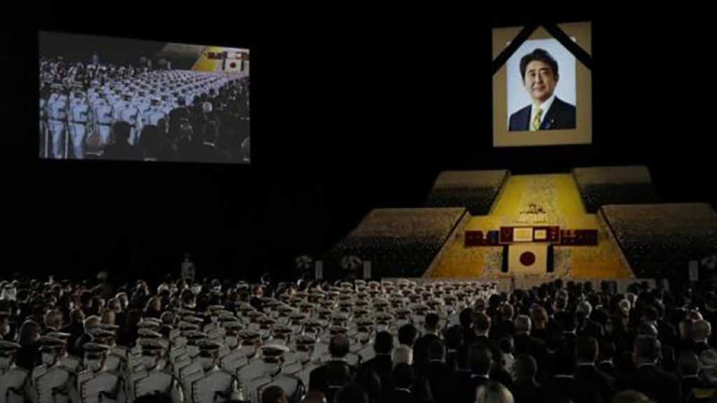 Japon: la cérémonie des funérailles nationales de Shinzo Abe s’est ouverte à Tokyo