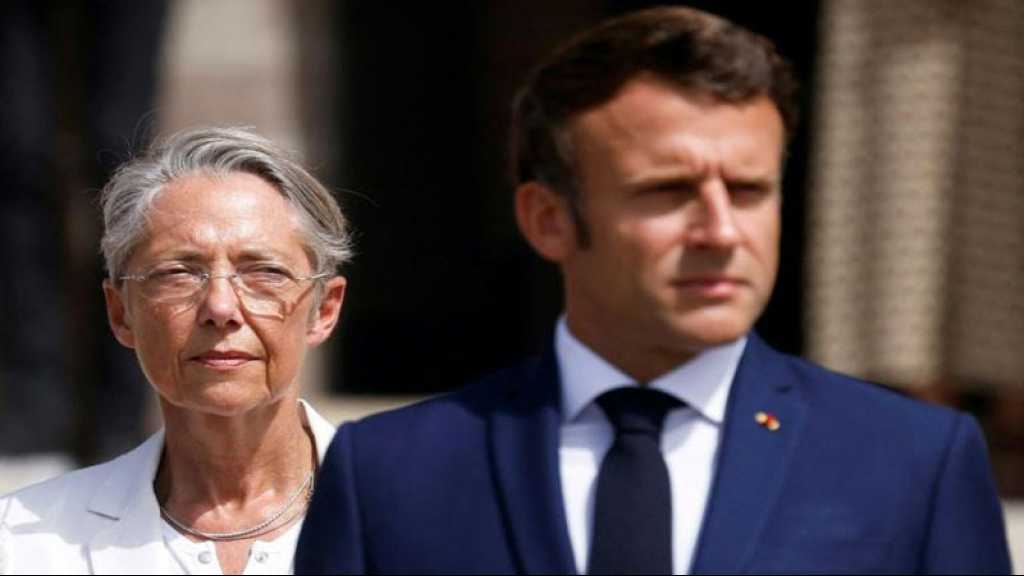 Forte baisse de popularité pour Macron et Borne, selon un sondage