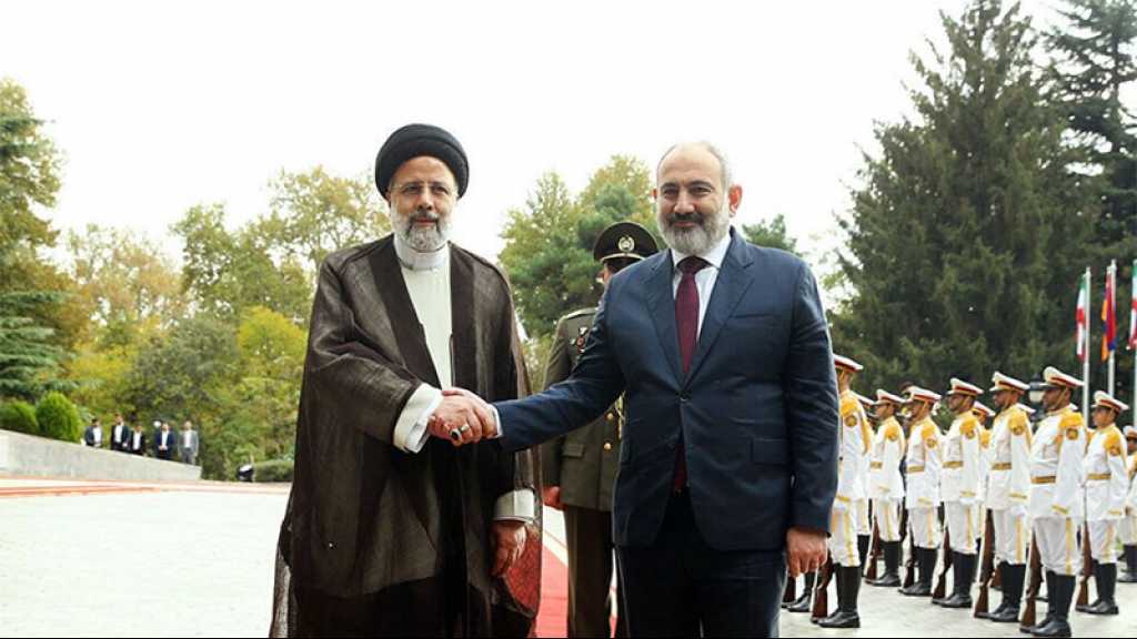 Le Premier ministre arménien Nikol Pashinyan en visite à Téhéran