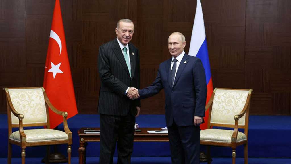 Poutine et Erdogan discutent d’un corridor céréalier et d’un projet gazier