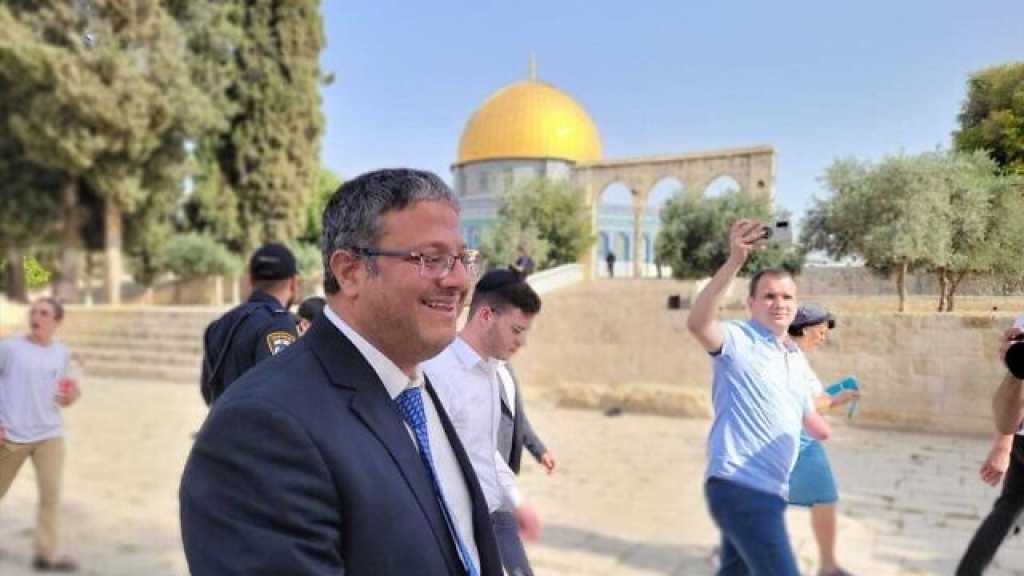 Ben Gvir franchit la ligne rouge et prend d’assaut al-Aqsa