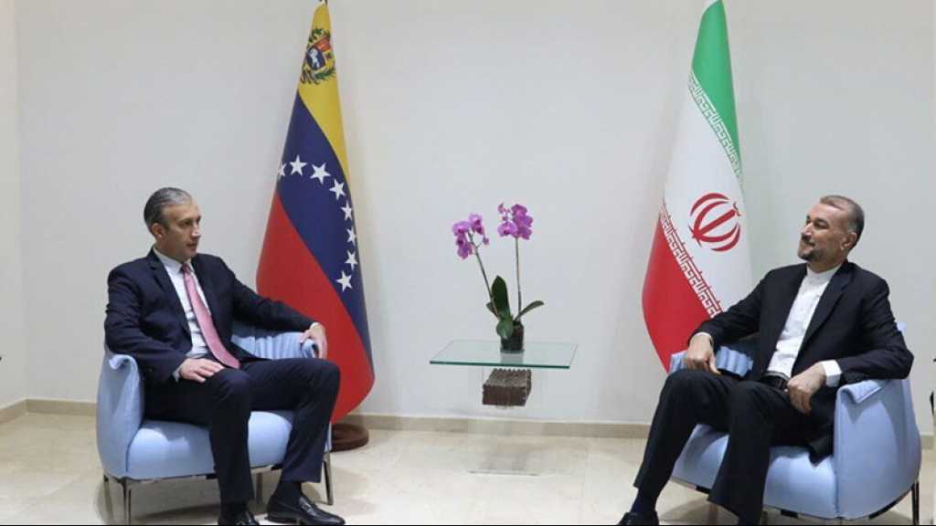 Le chef de la diplomatie iranienne rencontre le ministre vénézuélien du Pétrole à Caracas