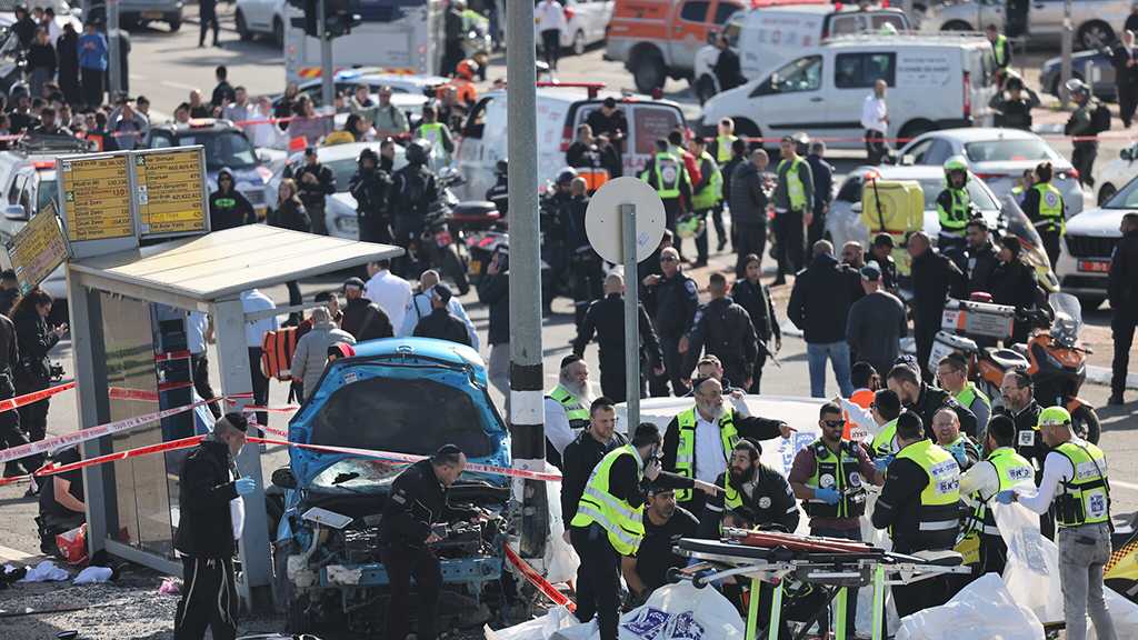 Opération héroïque à la voiture-bélier à Al-Qods occupée: 2 morts et 6 blessés