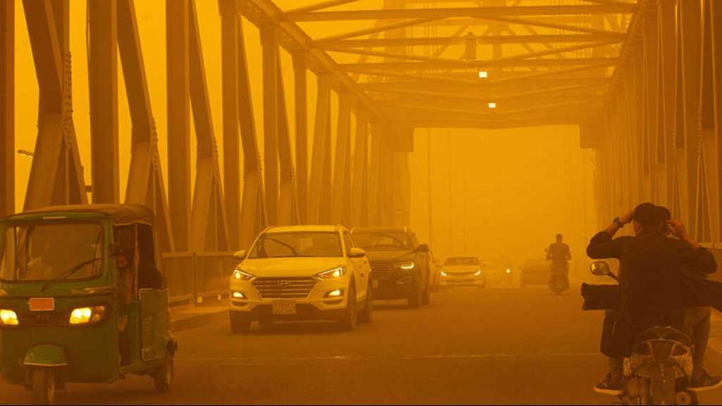 Une tempête de sable a frappé le centre de l’Irak et Bagdad