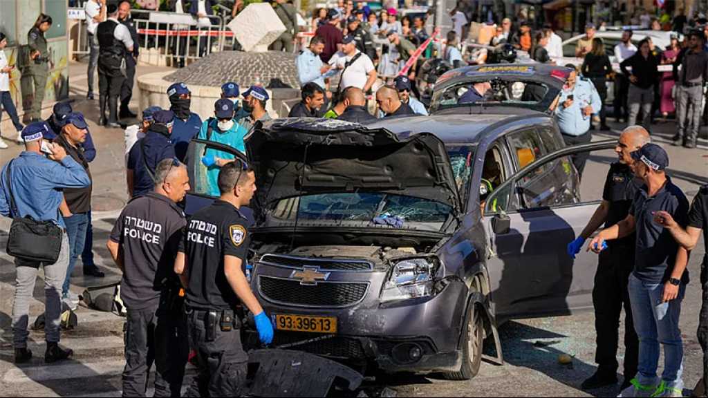 Une opération à la voiture-bélier fait cinq blessés à al-Qods occupée, l’auteur tombe en martyre