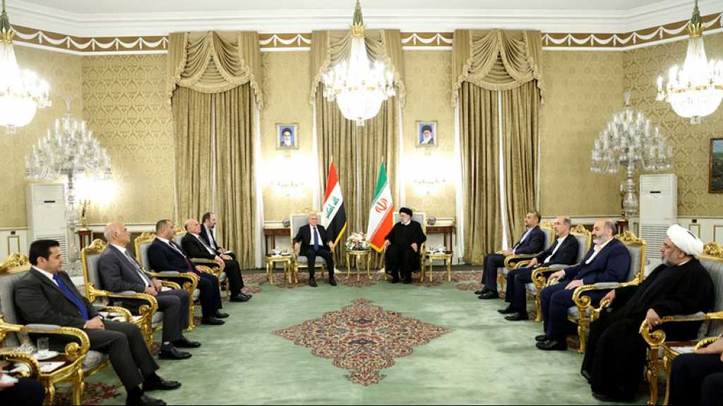 Le président iranien reçoit son homologue irakien à Téhéran