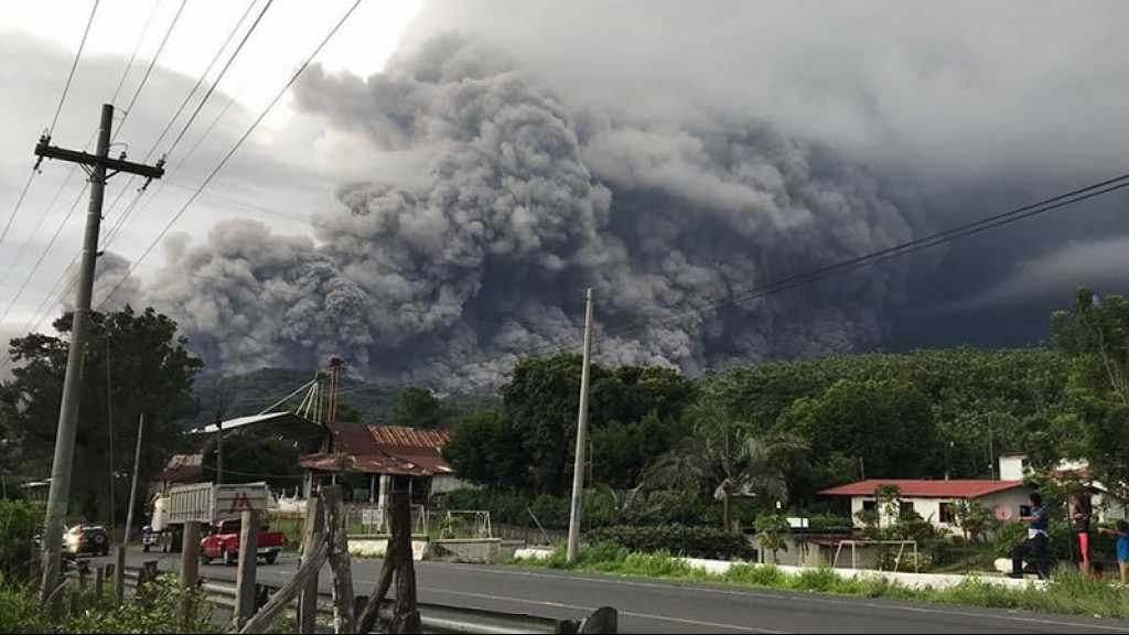 Guatemala: éruption du volcan de Fuego, plus de 1.000 habitants évacués