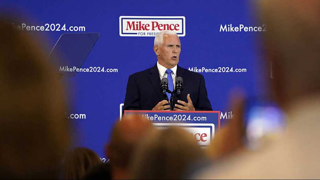 L’ancien vice-président Mike Pence officialise sa candidature à la Maison Blanche