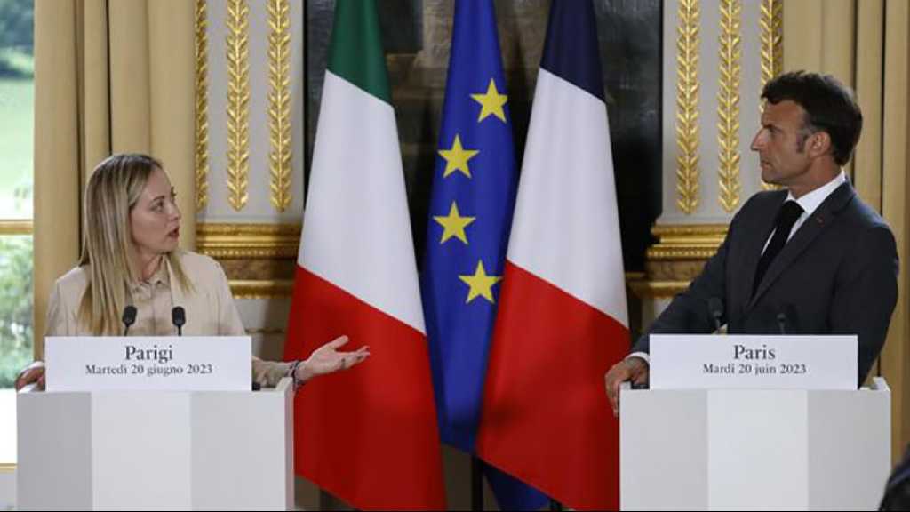 Macron et Meloni affichent leur volonté de «travailler ensemble» après les turbulences sur l’immigration 