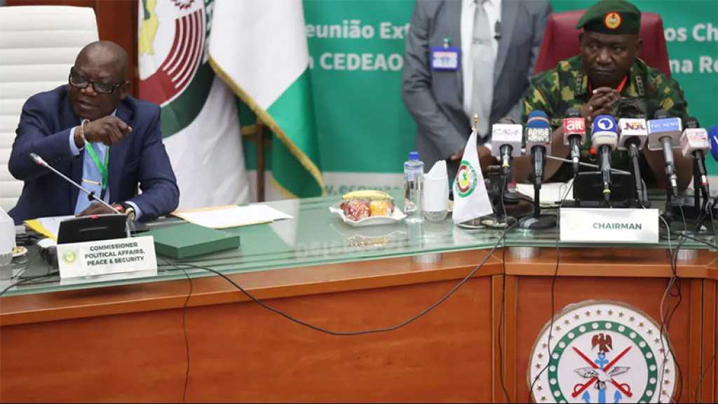 Niger: l’intervention militaire «dernière option sur la table», selon la Cédeao