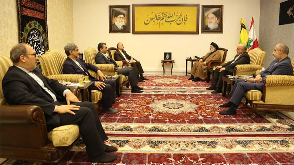 Sayyed Nasrallah reçoit le ministre iranien des Affaires étrangères