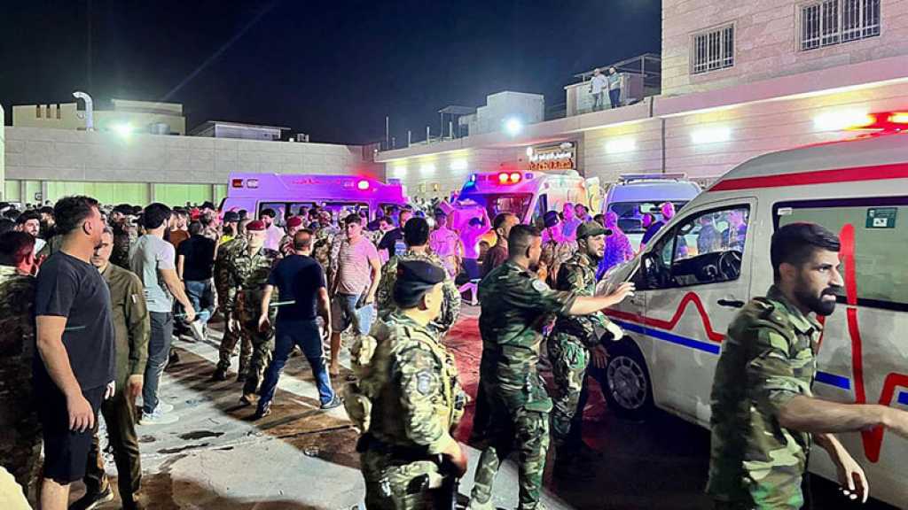 Irak: au moins 100 morts dans un incendie lors d’un mariage