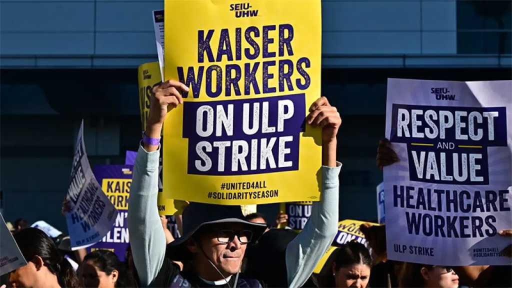 États-Unis: plus de 75.000 employés du secteur de la santé démarrent une grève de trois jours