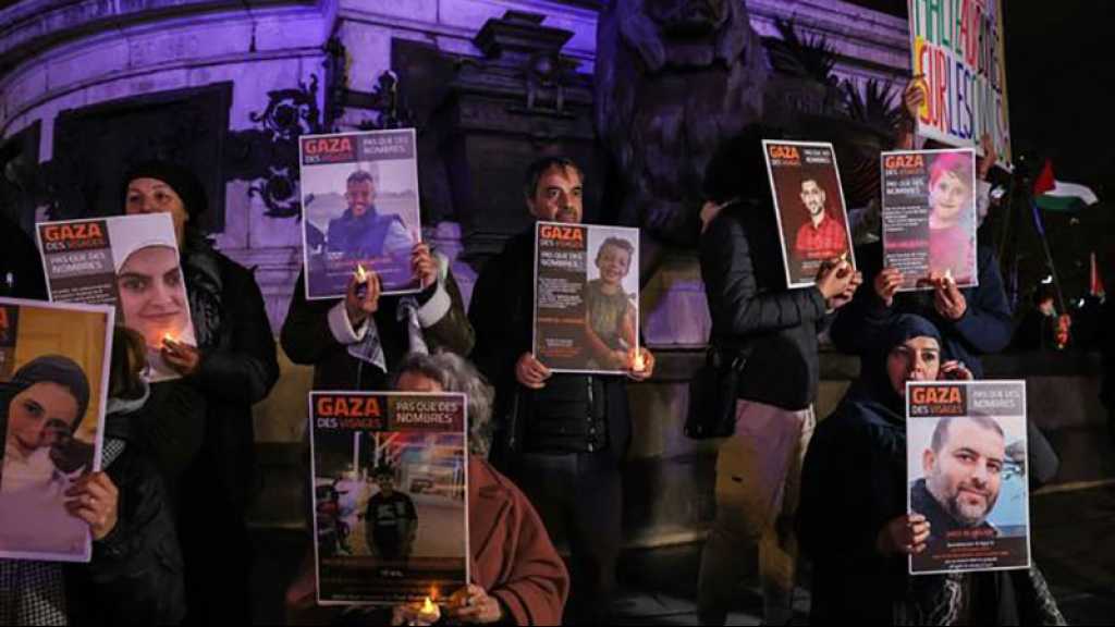 A Paris, 2000 manifestants appellent au «cessez-le-feu immédiat» à Gaza