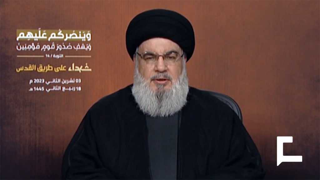 Sayyed Nasrallah : Ce qui se passe sur le front libanais ne se limitera pas à ce niveau; Nous nous sommes préparés aux flottes américaines