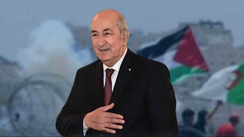 Gaza: Le président algérien appelle à traduire «Israël» devant la CPI