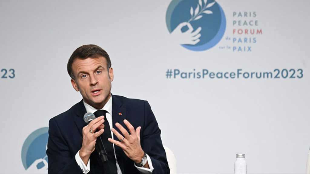 Agression israélienne: Macron «exhorte Israël à cesser» de bombarder des civils à Gaza