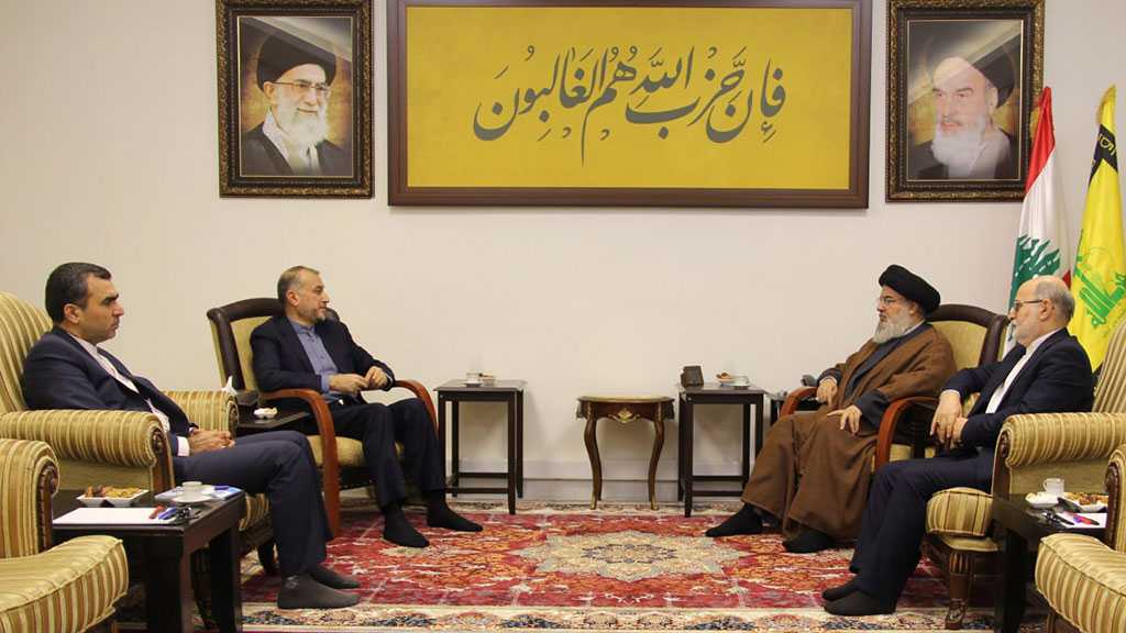 Sayyed Nasrallah a reçu le Ministre des Affaires étrangères d’Iran, Amir Abdollahian