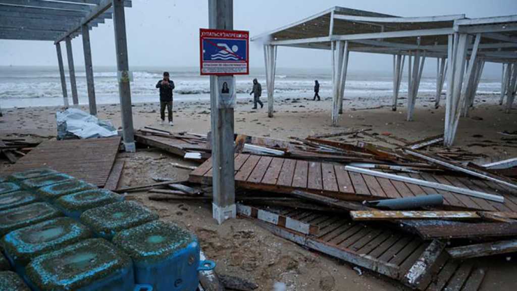 Une «méga-tempête» fait rage dans le sud de la Russie et en Crimée
