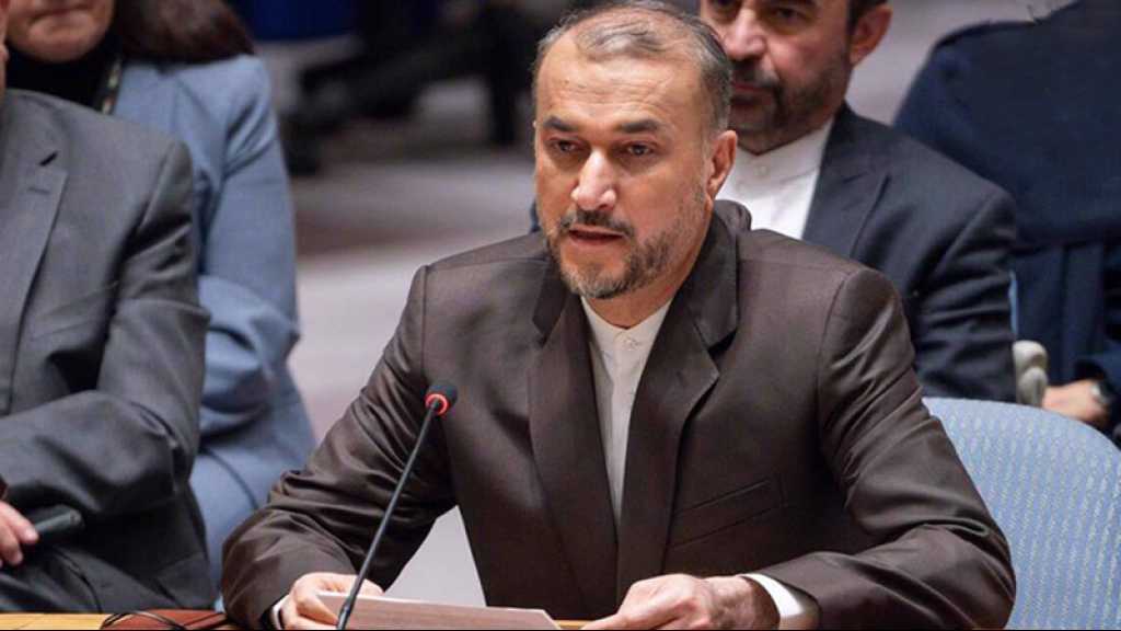 Le soutien américain à «Israël» empêche de mettre fin au génocide à Gaza, dit Abdollahian