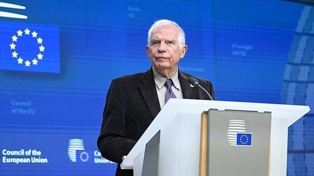 Borrell suggère aux Etats-Unis de livrer moins d’armes à «Israël»