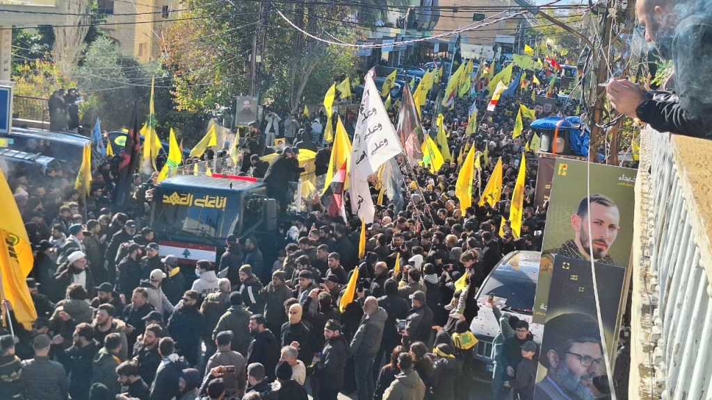 Cérémonie funéraire et inhumation de sayyed Hashem Safieddine dans son village natal 