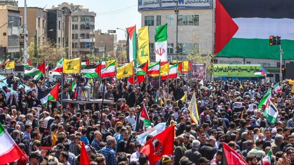 Journée mondiale d’Al-Qods : marches à travers l’Iran en solidarité avec la Palestine