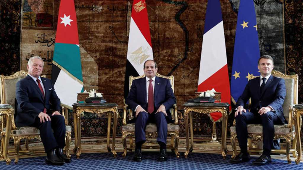 Gaza: La France, l’Egypte et la Jordanie appellent à «un retour immédiat au cessez-le-feu»