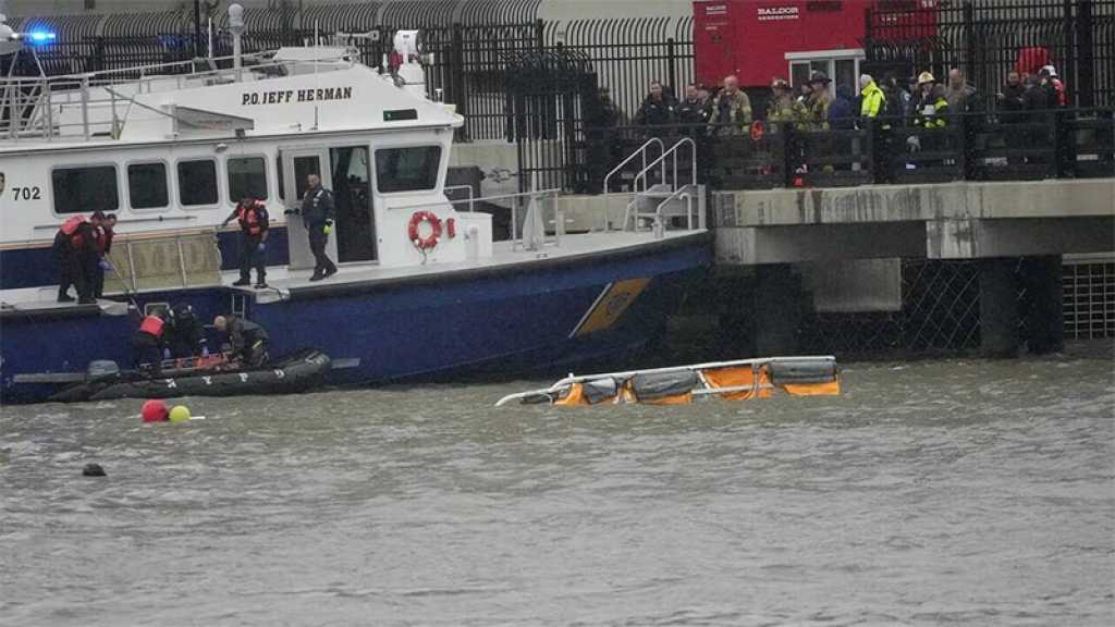 Etats-Unis: Six morts, dont trois enfants, dans le crash d’un hélicoptère dans le fleuve de New York