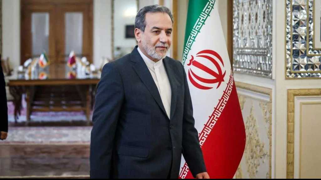 L’Iran n’a aucune intention de se doter de l’arme nucléaire, dit Araghchi
