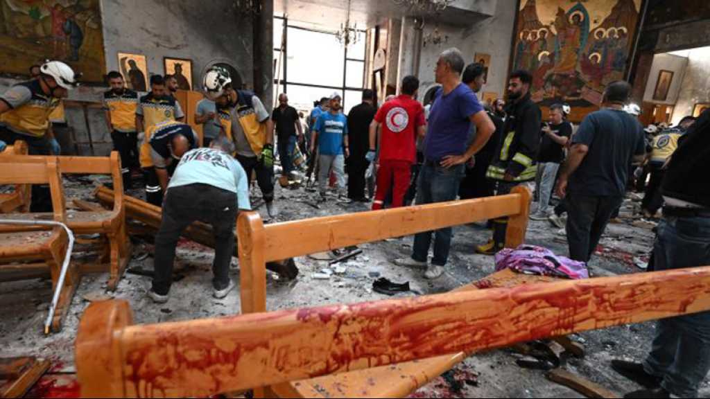 Syrie: Au moins 22 morts dans un attentat dans une église, Damas accuse «Daech»