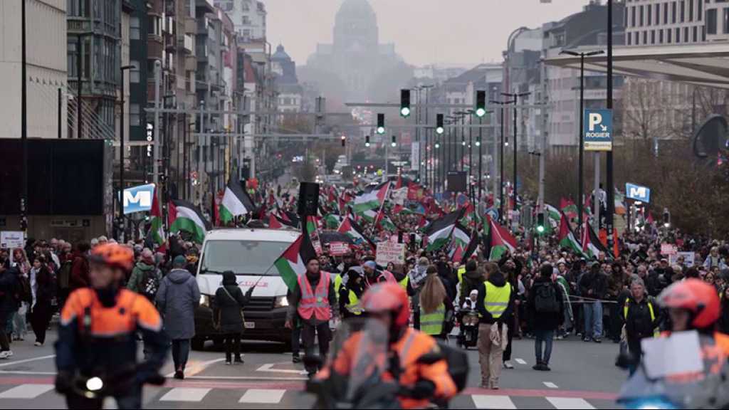 Belgique: Environ 10.000 manifestants dénoncent une «illusion d’un cessez-le-feu à Gaza»