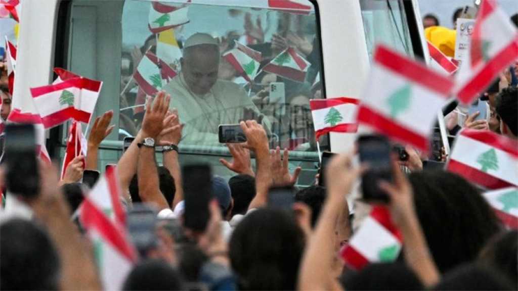 Visite au Liban: Le pape appelle à l’arrêt «des attaques et des hostilités»