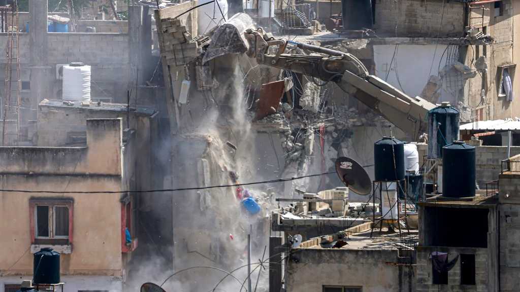 Cisjordanie occupée: «Israël» émet un ordre de démolition de 25 bâtiments dans le camp de Nour Shams
