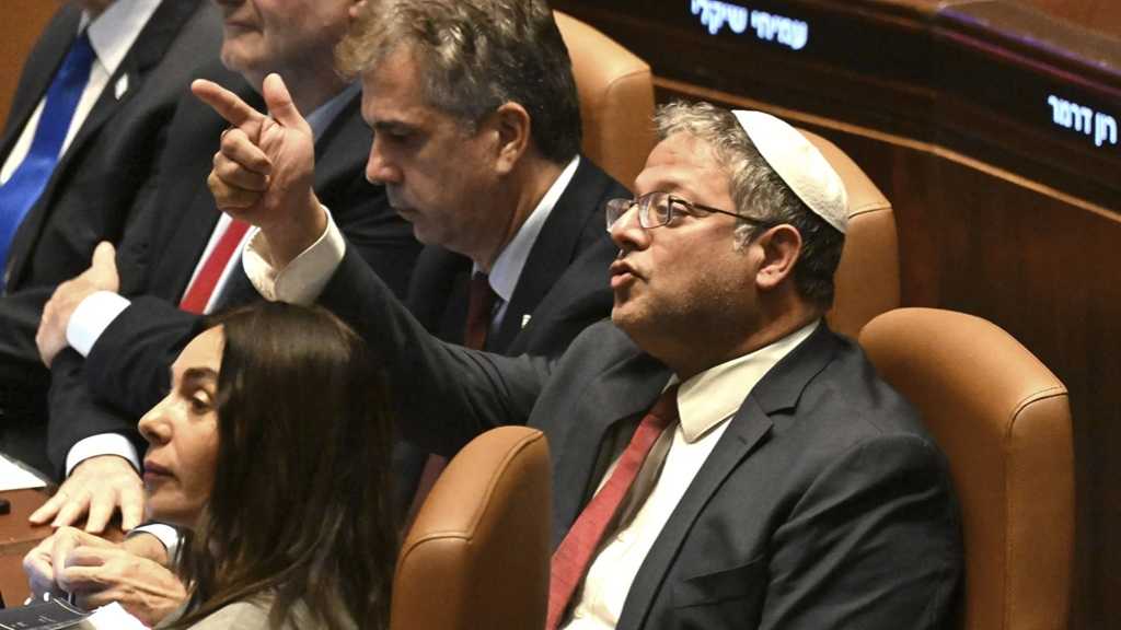  Ben Gvir propose d’établir une prison «entourée de crocodiles» pour les Palestiniens