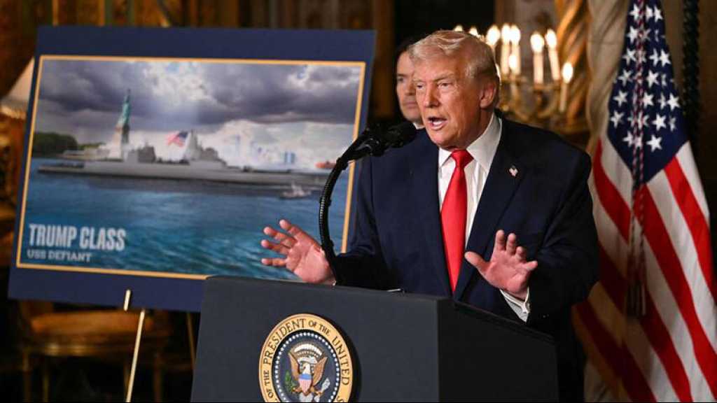 États-Unis: Trump annonce une nouvelle classe de navires de guerre portant son nom