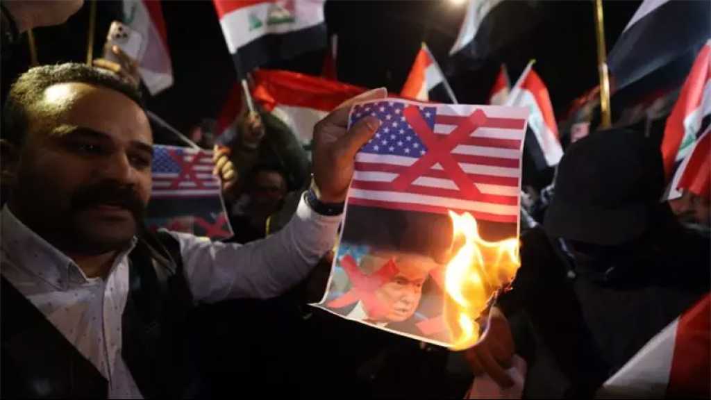 Irak: Des centaines de manifestants près de l’ambassade US à Bagdad pour dénoncer l’ingérence de Trump
