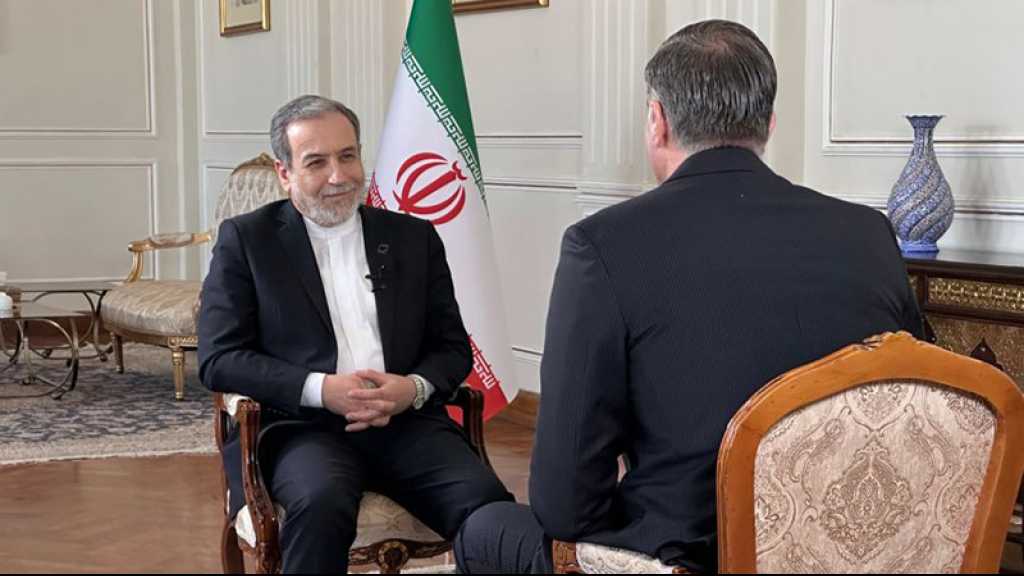 Iran: Washington doit saisir l’opportunité offerte de parvenir à un accord équitable, dit Araghchi