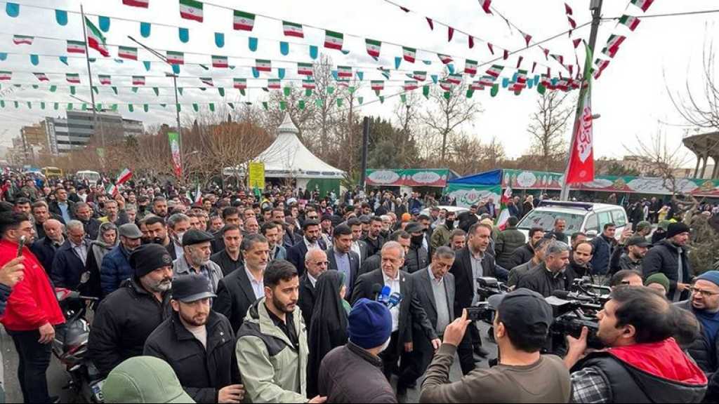Iran: Pezeshkian salue la participation «exceptionnelle» aux rassemblements de l’anniversaire de la Révolution islamique