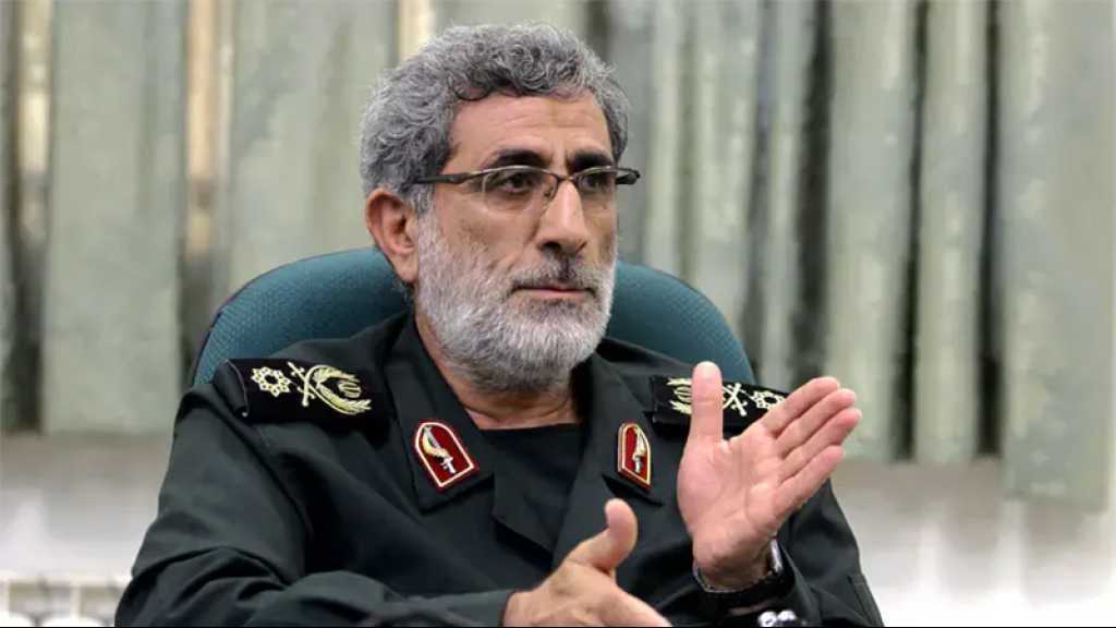 Iran: Les USA et «Israël» se retireront de la région les mains vides, dit le général Qaani