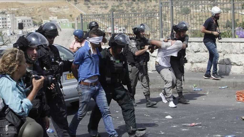 Cisjordanie occupée: «Israël» mène une campagne d’arrestations massive contre les Palestiniens