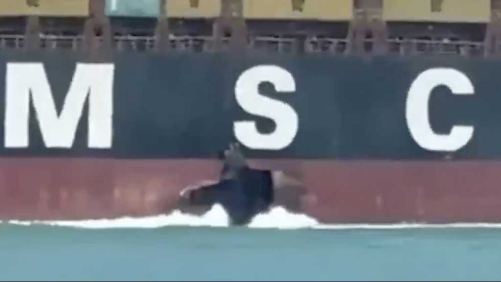 Iran: La marine du CGRI frappe le cargo «israélo»-américain «MSC Sariska»