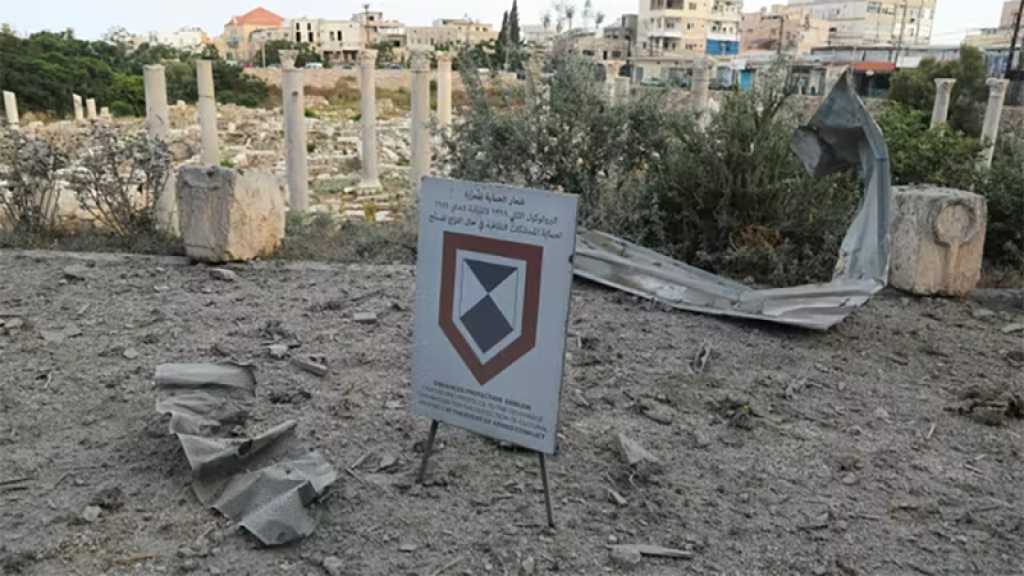 Liban-Sud: «Israël» tue au moins huit civils au Tyr, endommage un site protégé par l’Unesco
